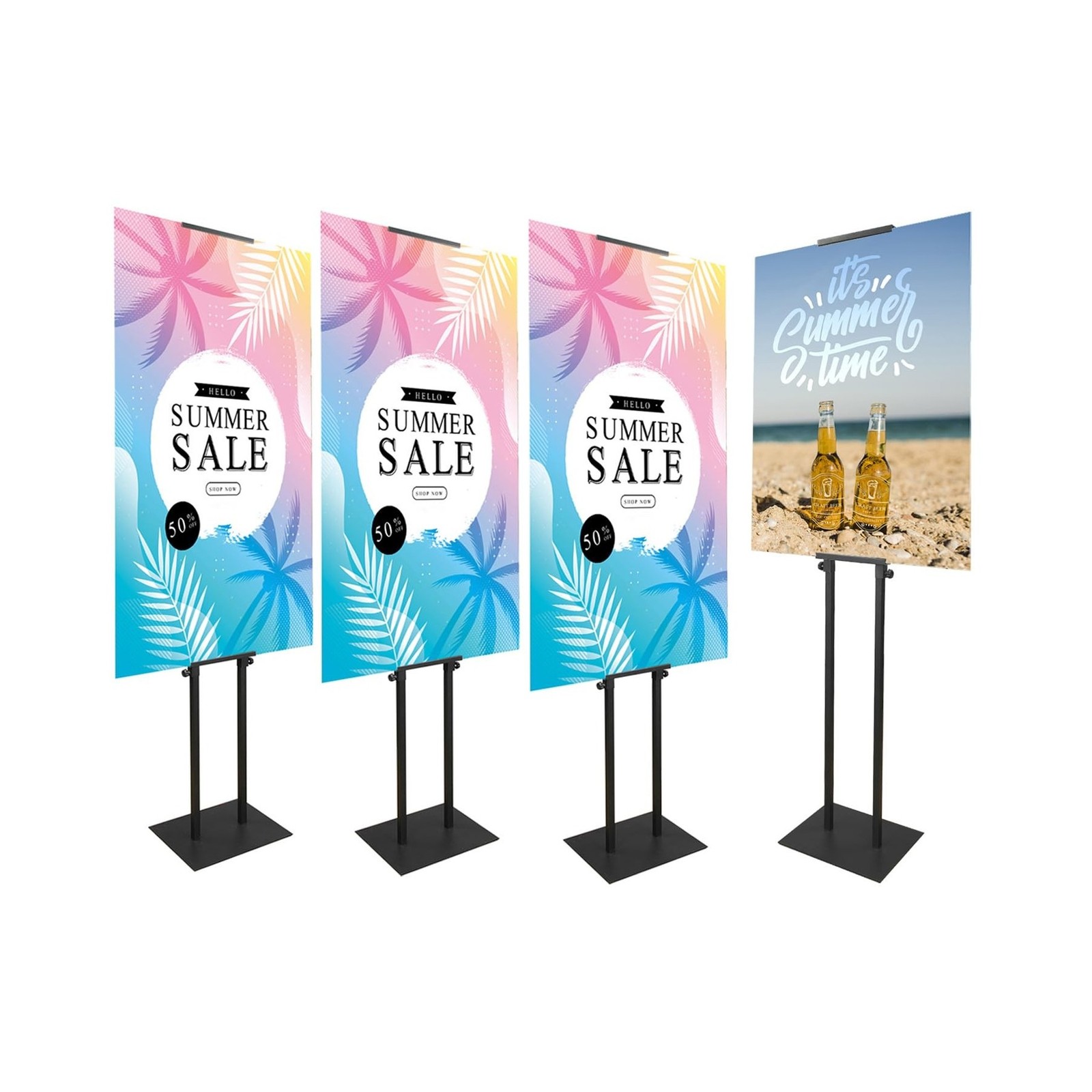 Poster Board Stand for Display, Heavy Duty Floor Sign Holder for Foam Board, …