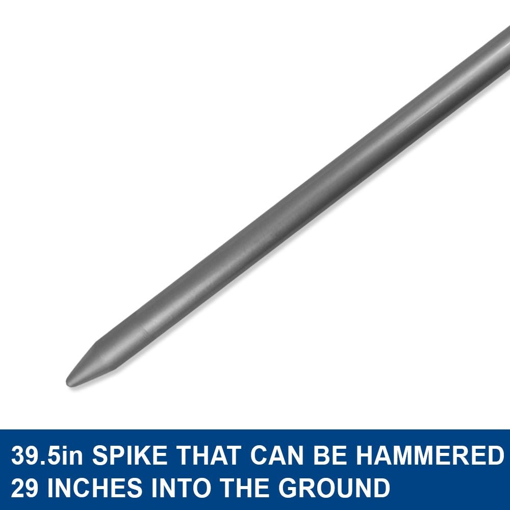 GROUND SPIKE for 22ft Deluxe Fiberglass Flag Pole (pole not included)