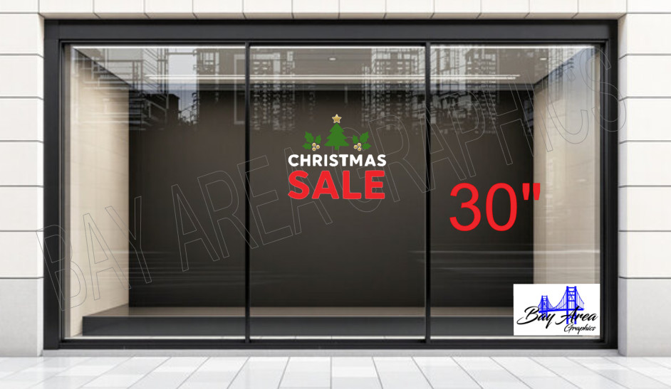 Christmas SALE Window Sticker Oracal 651 Outdoor Retail Vinyl Sign Waterproof🎄