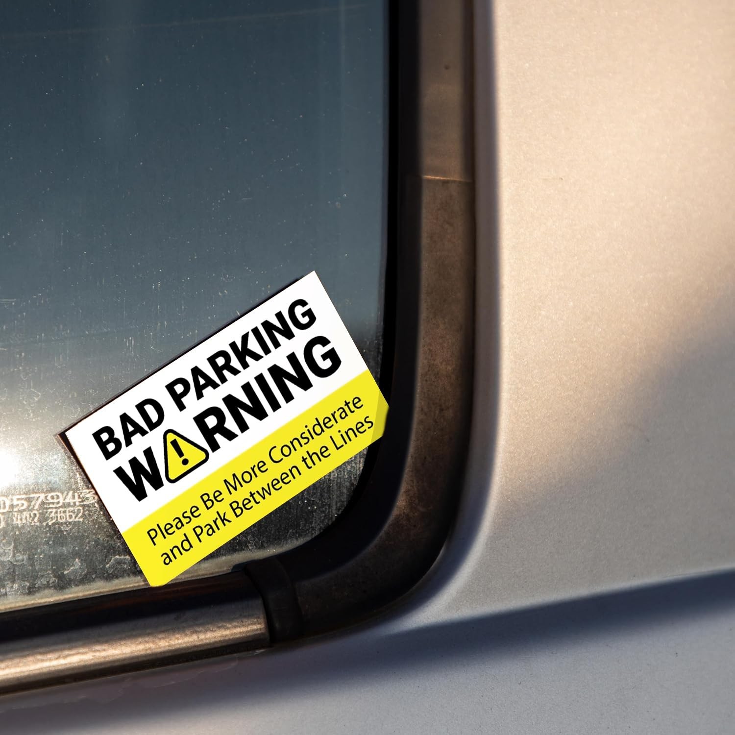 Bad Parking Warning Please Be More Considerate Novelty Business cards (100 Pack)