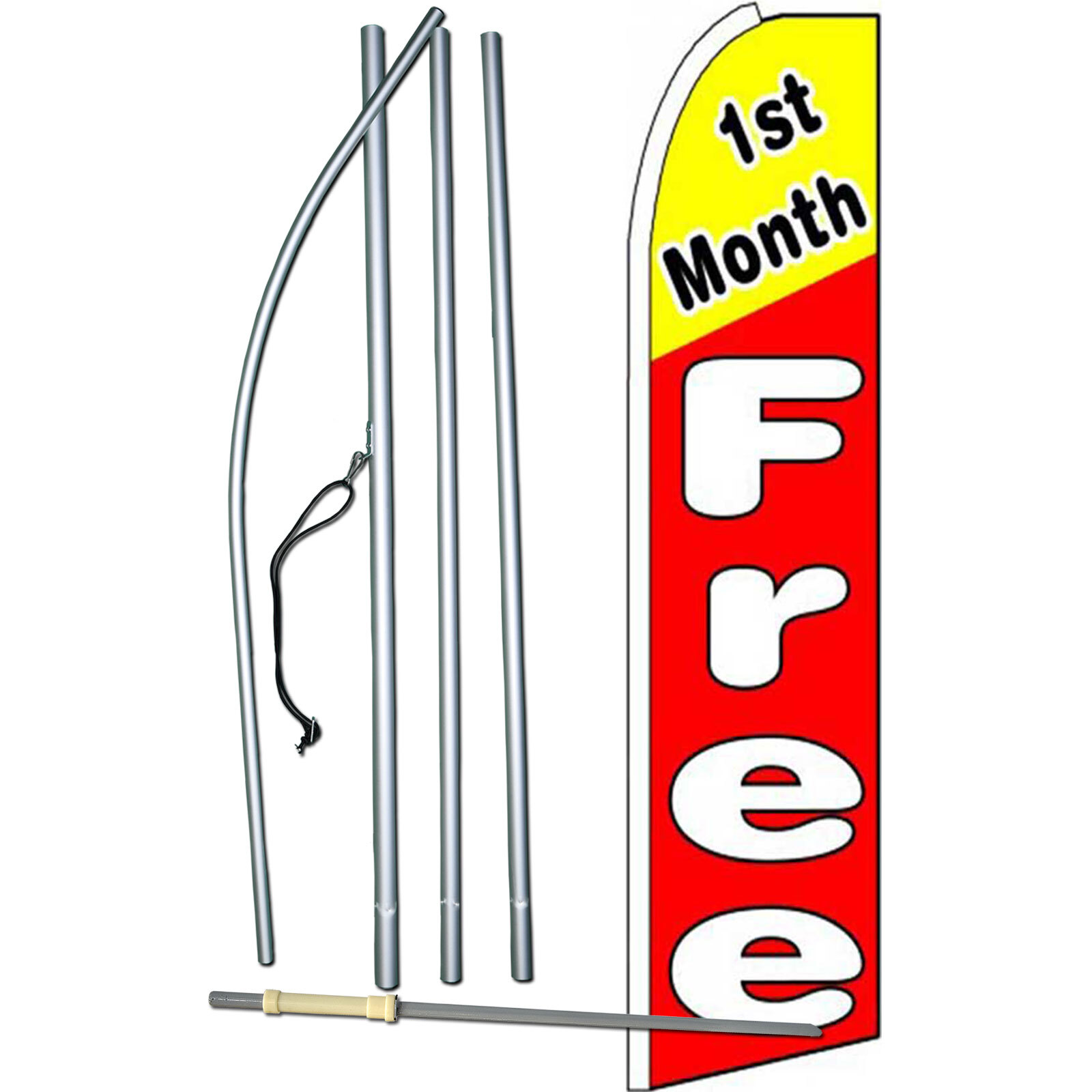 1st Month Free Complete Swooper Flag Bundle