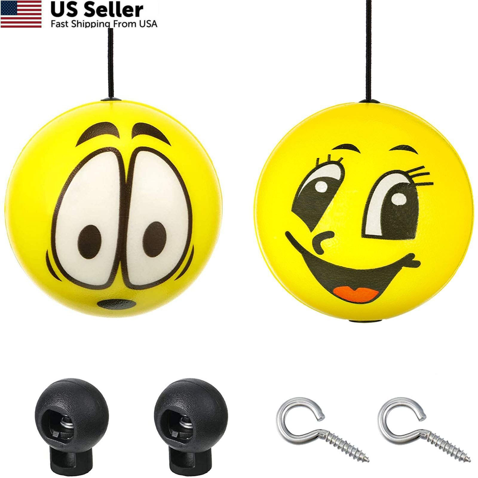 Frienda 2 Sets Double Garage Parking Aids, Includes 2 Pieces Assist Balls…