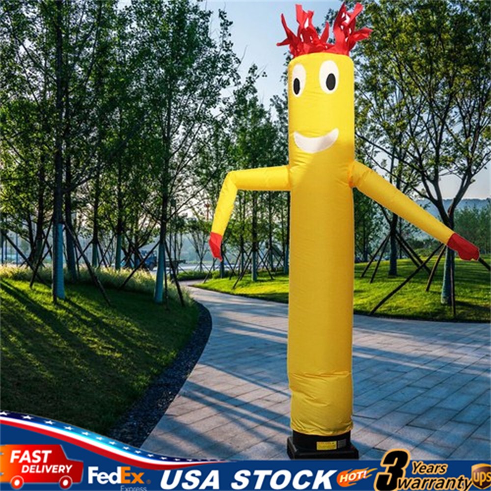 10FT High Inflatable Tube Man Advertising Dancing Puppet Air Blowing Puppet US