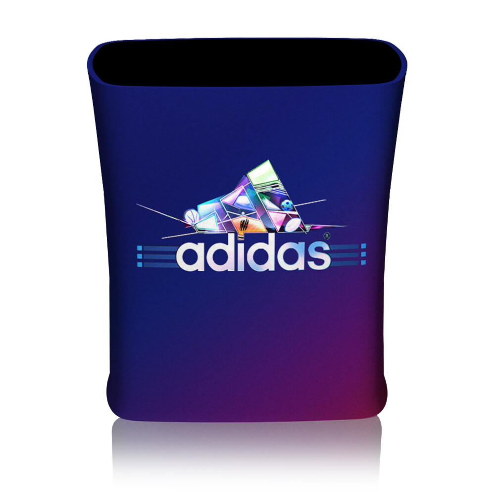 Custom Tension Fabric Pop Up Counter Stand Trade Show Display Booth Table 39&Prime;