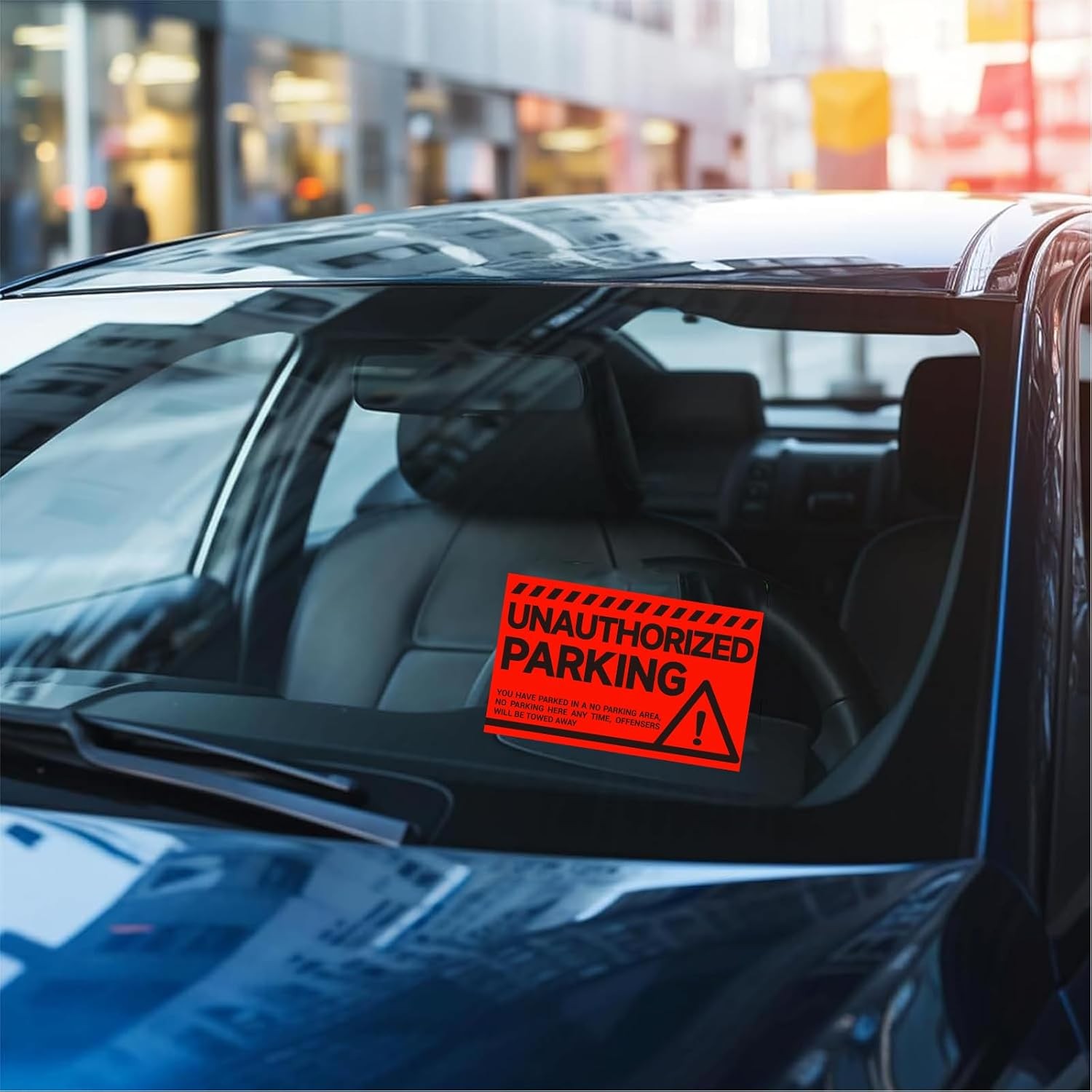 100 Parking Violation Stickers Hard to Remove – Parking Tickets – No Parking USA