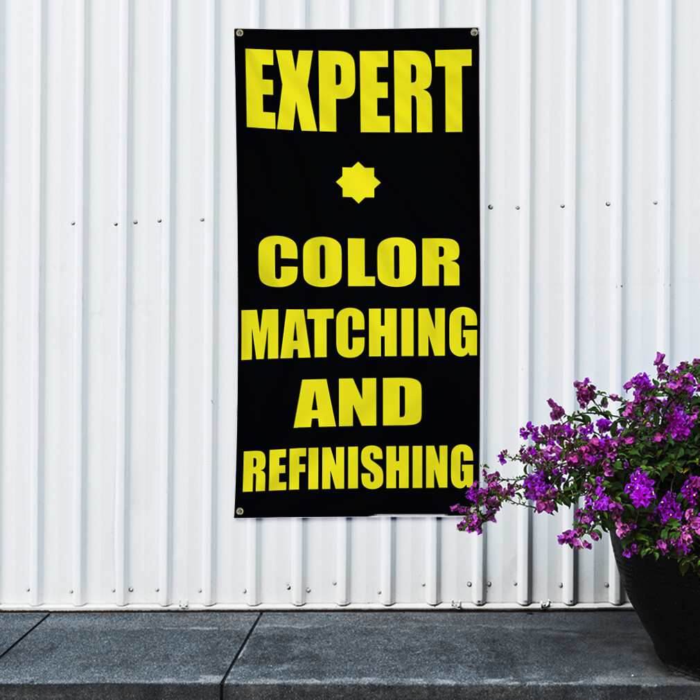 Vertical Vinyl Banner Multiple Sizes Business Weatherproof Industrial Yard Signs