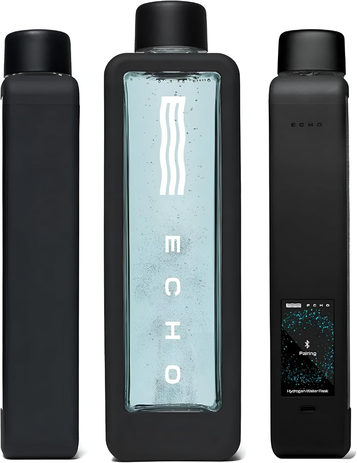 Echo Flask Hydrogen Water Bottle – Active Hydration Solution with Water Intake T