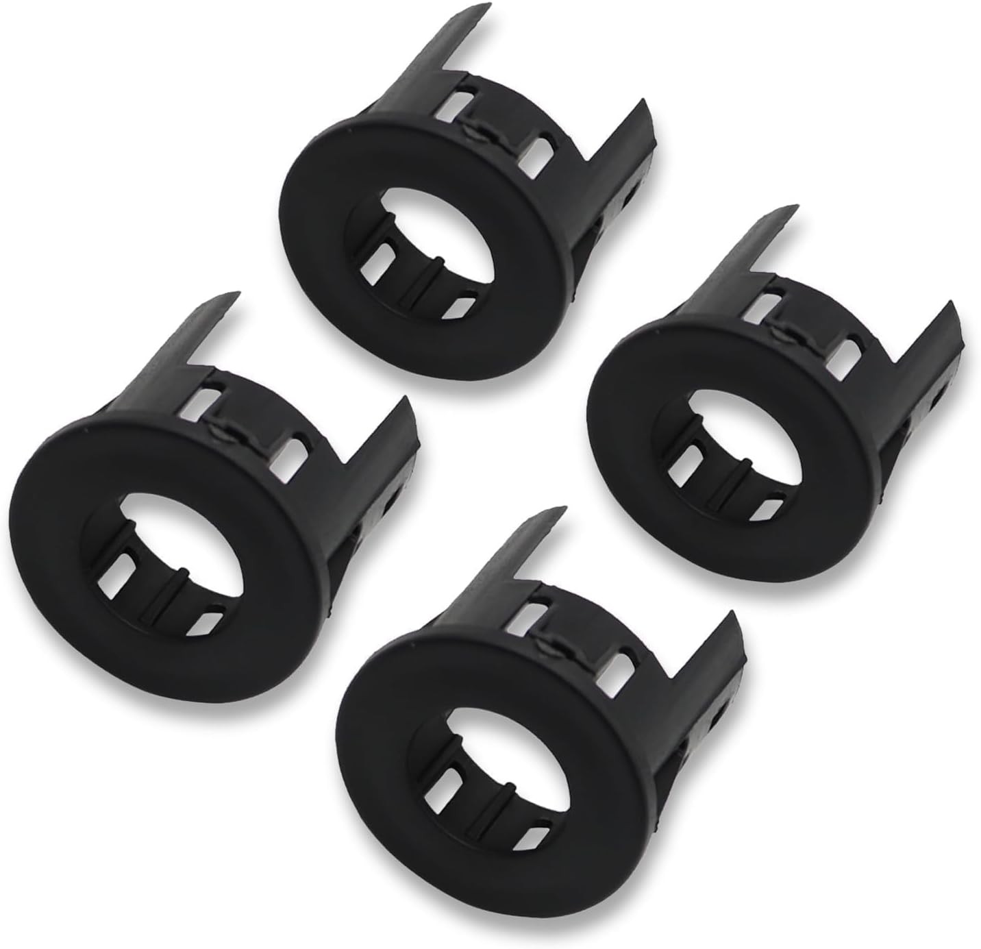 4X Parking Assist Sensor Mount Bracket Bezels Compatible with 2014-2018 Ram…