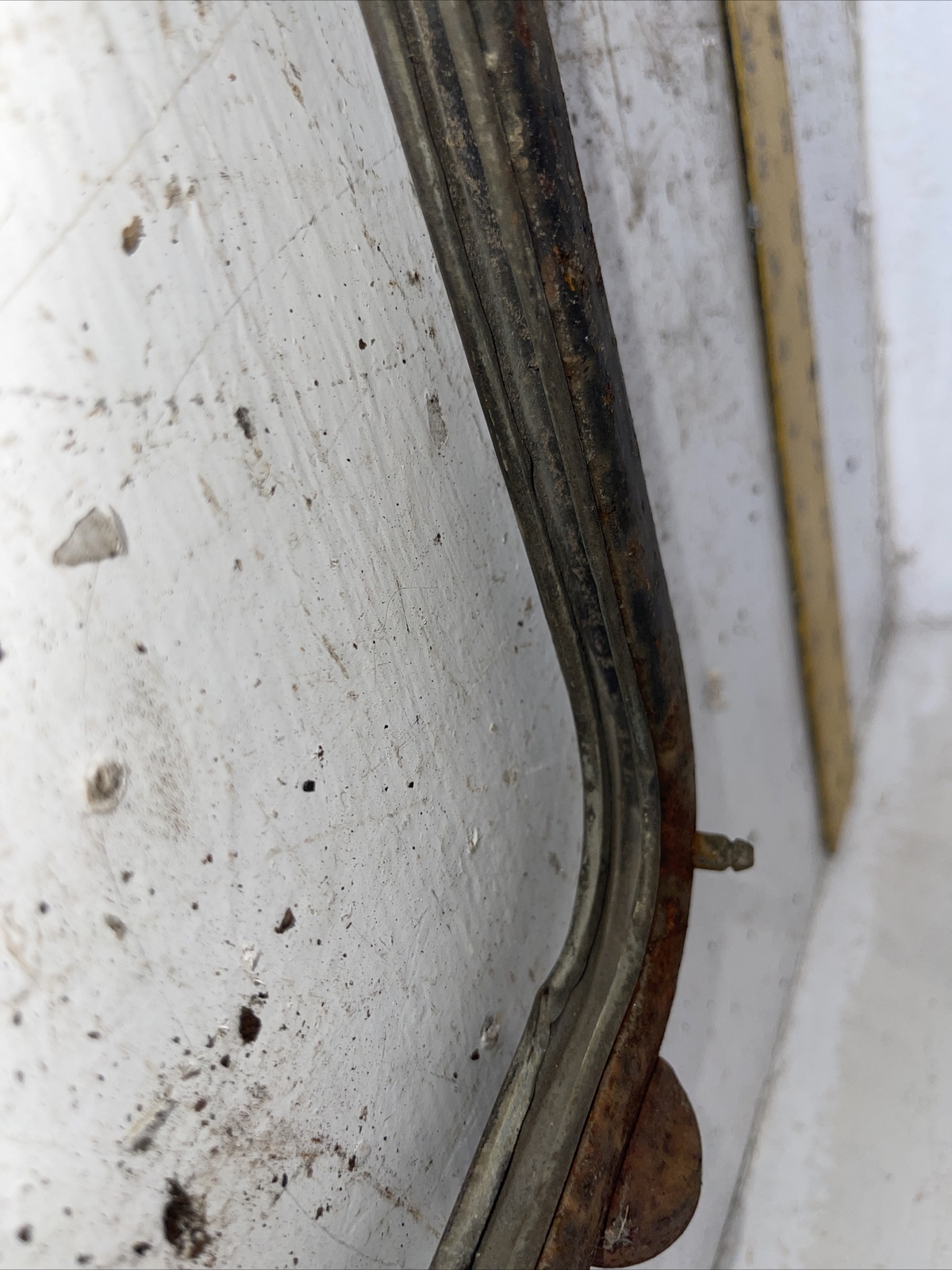 Vintage Windshield Frame 37-1/8&Prime; – 37-1/4&Prime;. x. 10-3/4&Prime; – #31