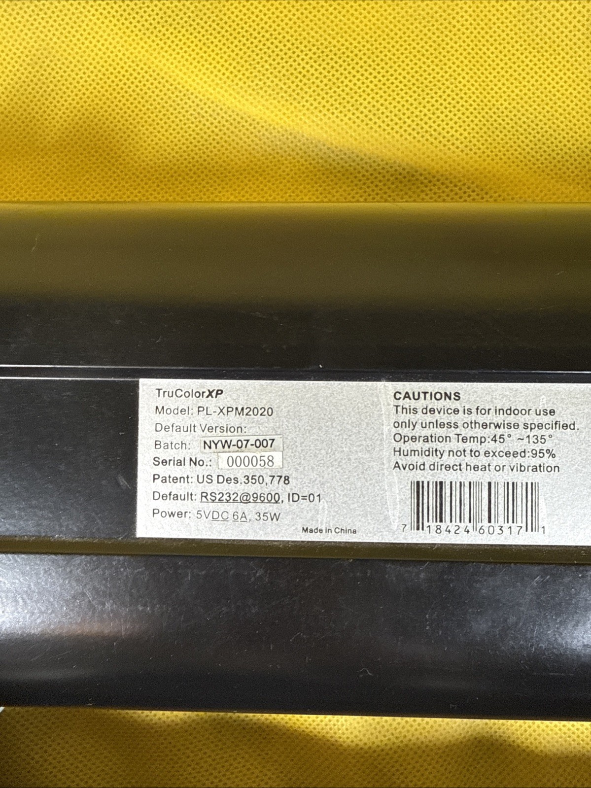 2Pro-Lite Trucolor XP PL-XPM2020 Programmable Moving Sign Panel w/ Power Adapter
