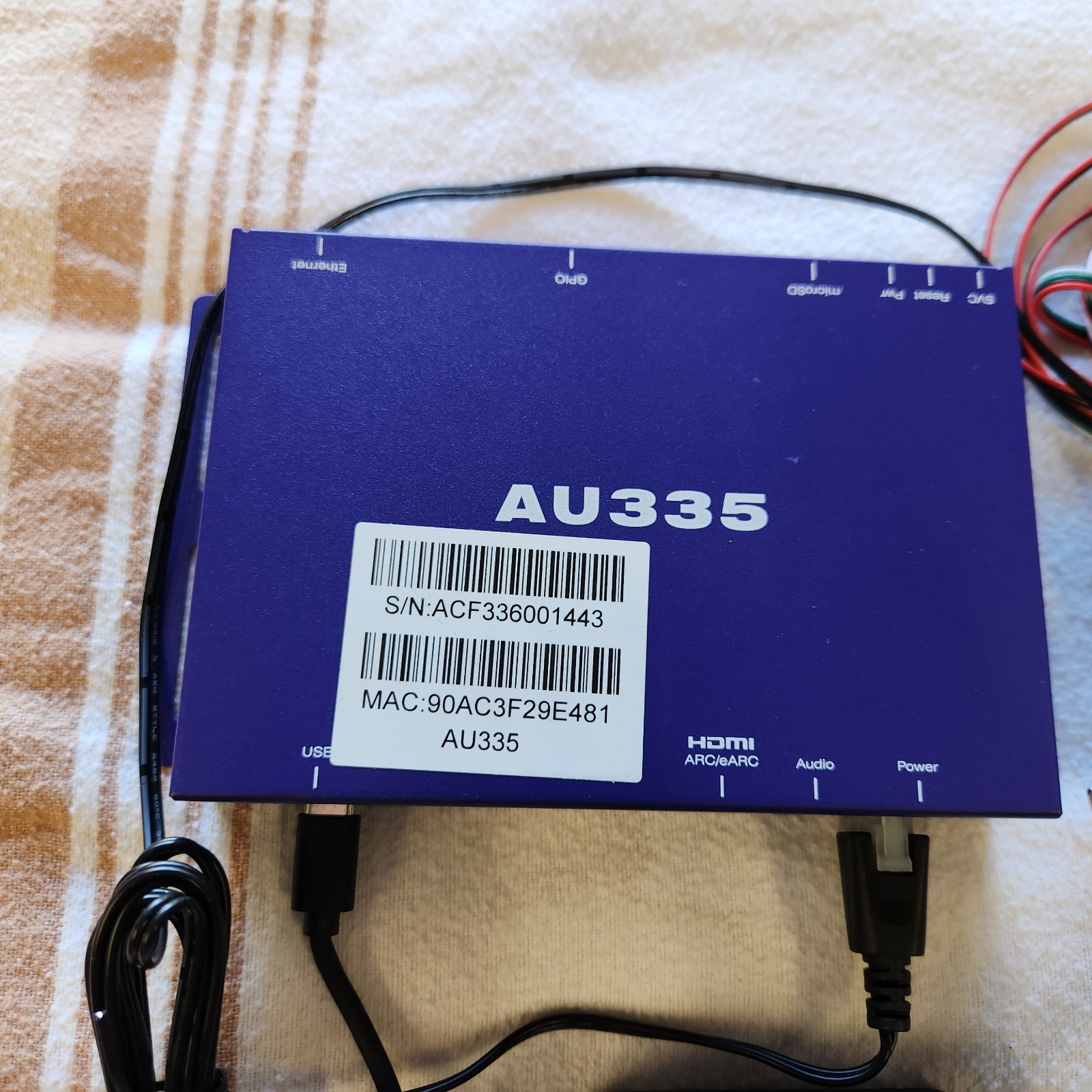 BrightSign AU335 Digital Signage Audio Player Bundle