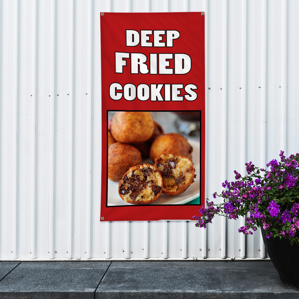 Vertical Vinyl Banner Multiple Sizes Outdoor Weatherproof Industrial Yard Signs