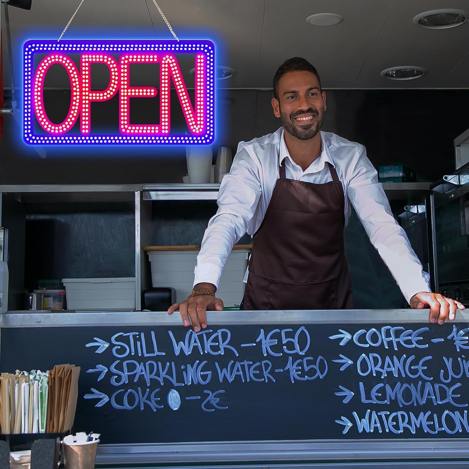 Ultra Bright 16.5&Prime;x9&Prime; LED Open Sign for Business