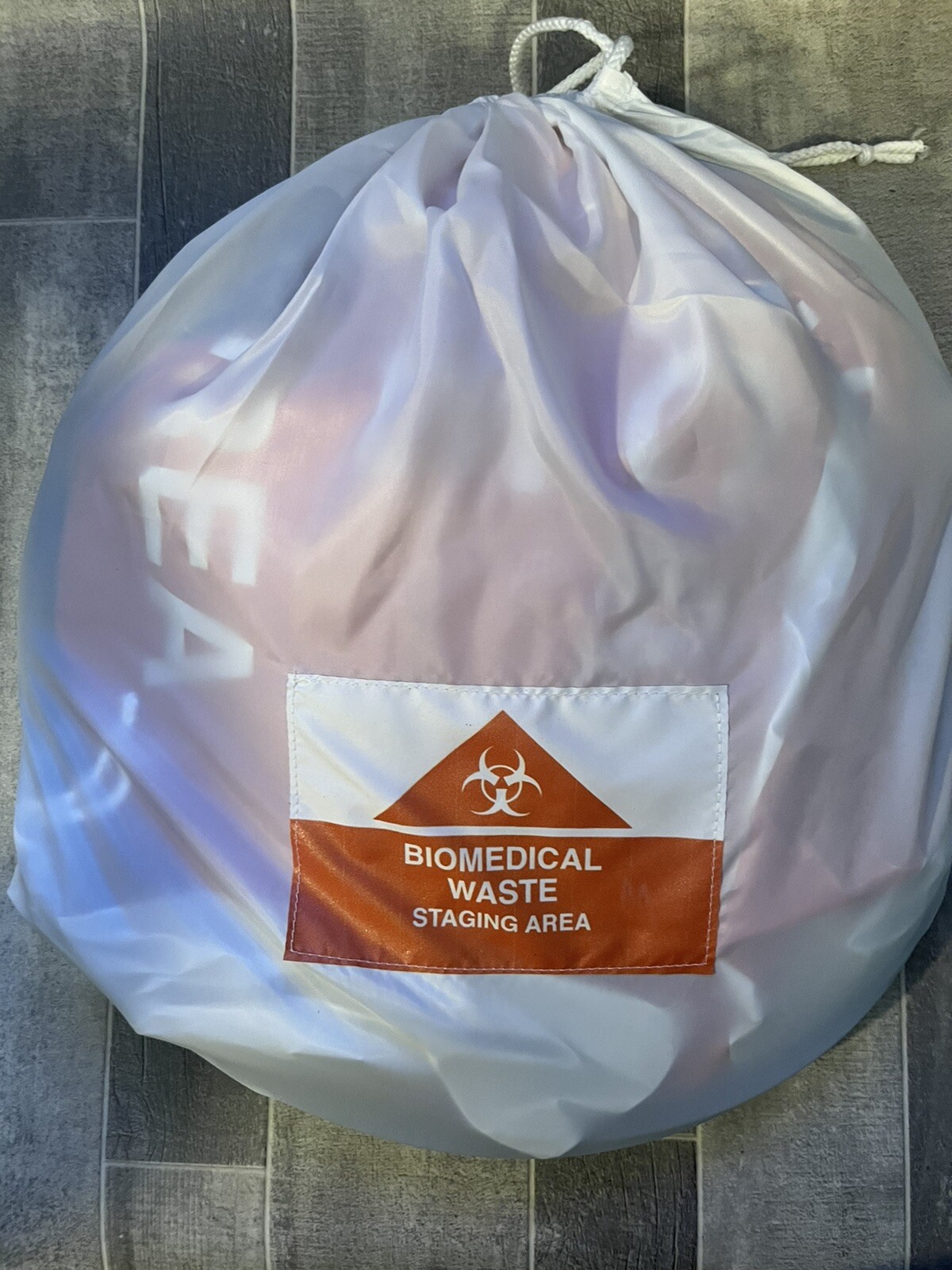 Biomedical Waste Management Staging Area Signage Kit Pop-up Sign Halloween Decor