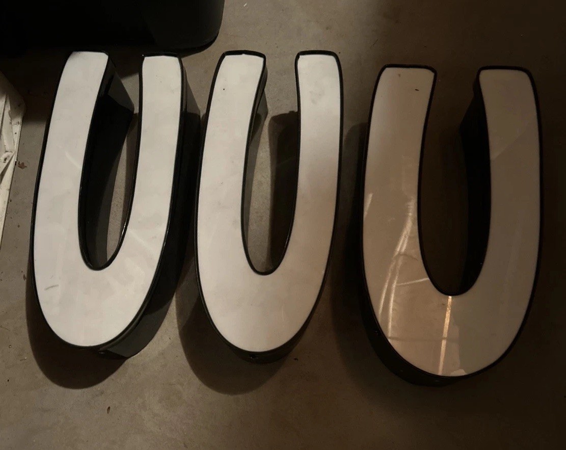 14&Prime; LIGHTED LED CHANNEL LETTERS, Store Front Commercial Quality SIGNAGE u pick