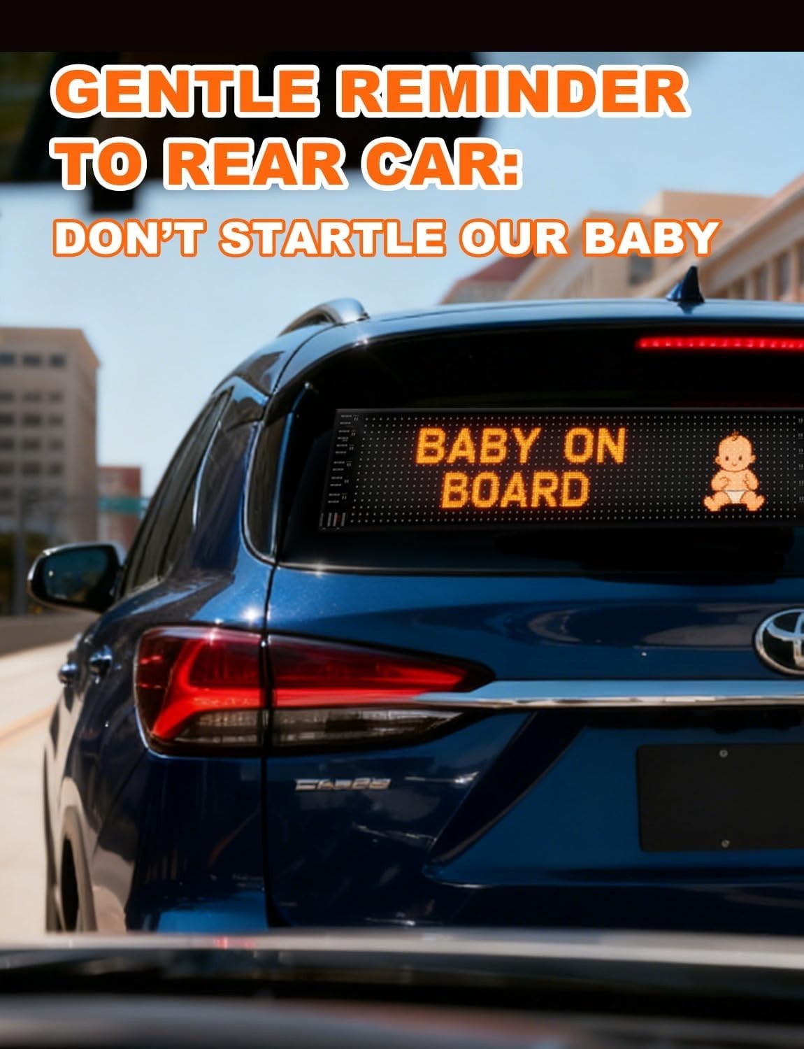 Flexible LED Scrolling Display for Vehicles and Promotions – 23.5 » x 4.7 »