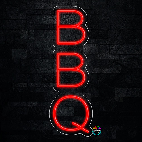 BBQ LED Neon Sign 8&Prime;L x 24&Prime;H #32061