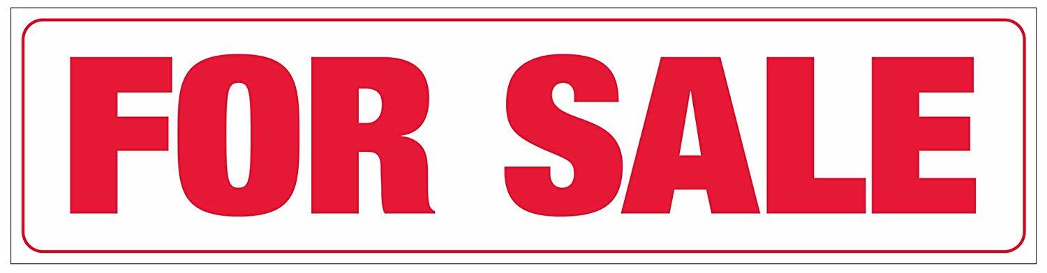 Corrugated Real Estate Sign Rider – 6&Prime; x 24&Prime; (Includes 2 – 8&Prime; Sign Stakes)