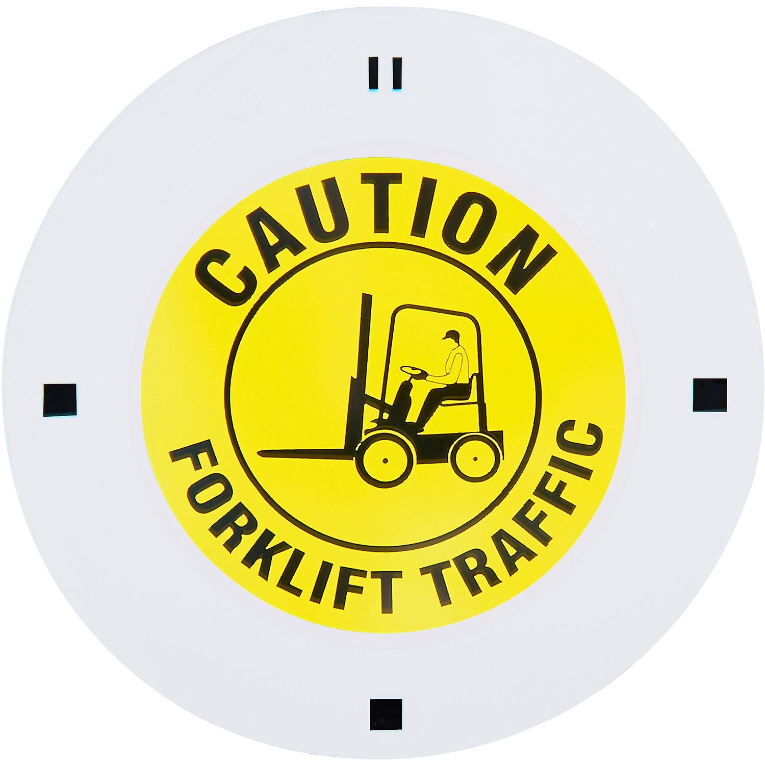 Global Industrial LED Sign Projector Lens Forklift Traffic Only