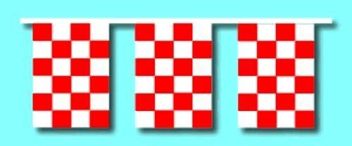 High Quality Checkered Race Track Starter Pennants | Weather Resistant | Sturdy