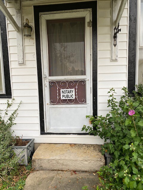 « NOTARY PUBLIC » SERVICE SIGN, METAL, HEAVY DUTY