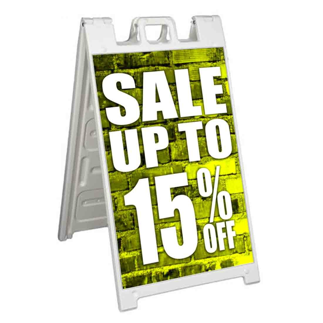 SALE UP TO 15% OFF Signicade 24×36 Aframe Sidewalk Sign Banner Decal DISCOUNT