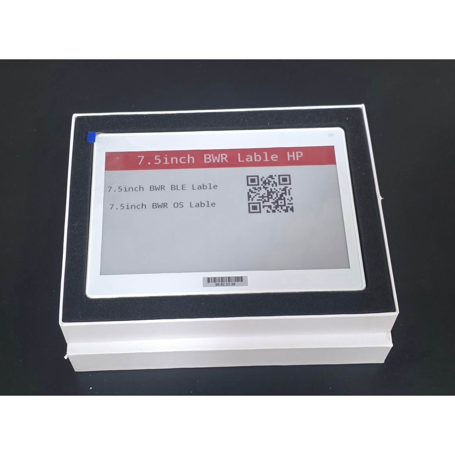 Cuifati 7.5&Prime; Bluetooth E Ink Display Electronic Paper Sign Cordless, 3 Color
