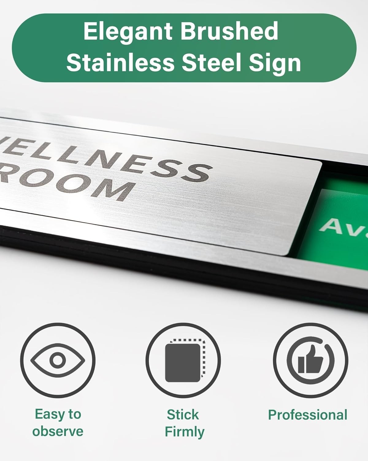 Conference Room Office Door Signs Do Not Disturb, In Use/Available Slider Sig…
