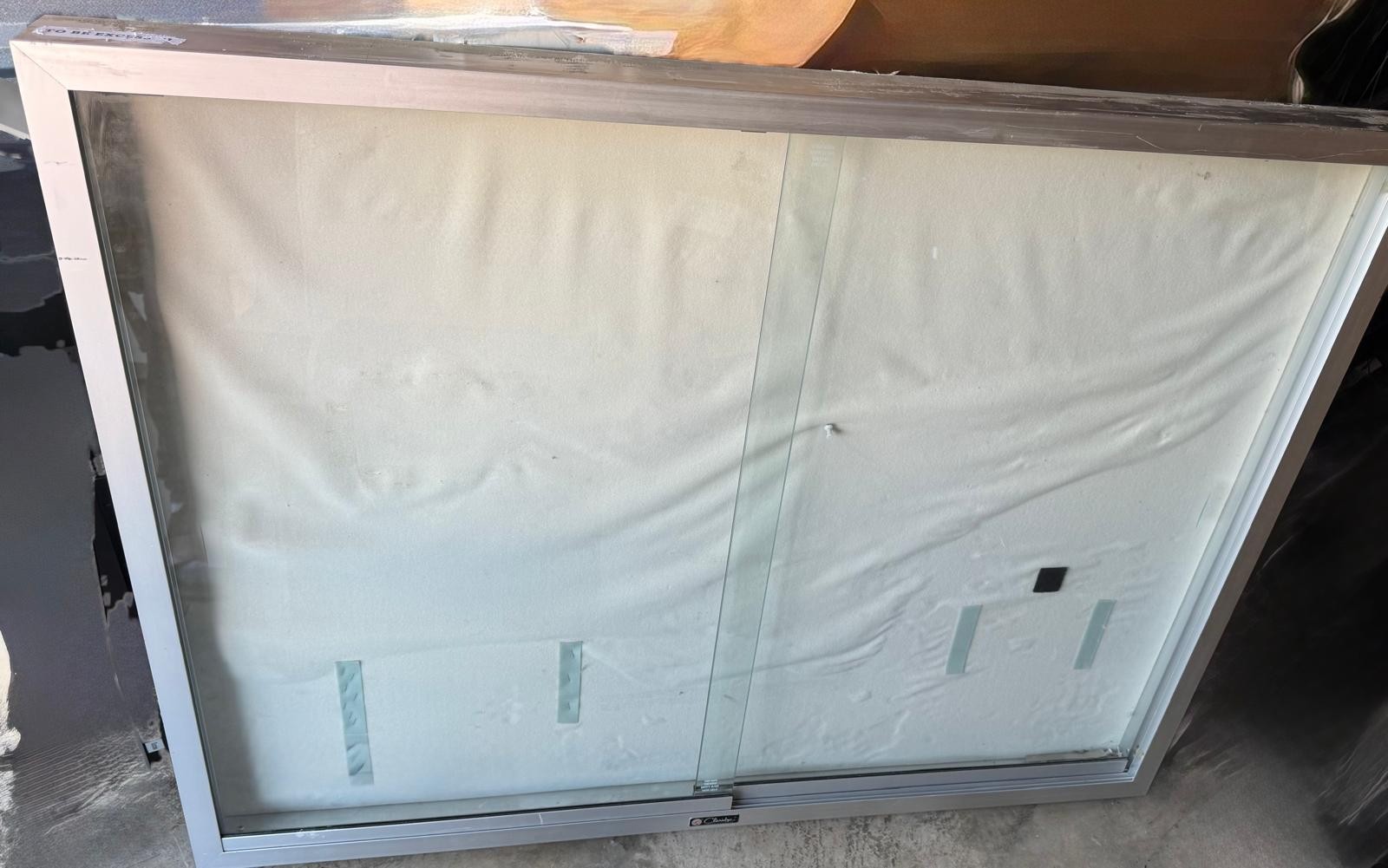 48&Prime;x36&Prime; Alluminium Frame bullentin board with 2 sliding door