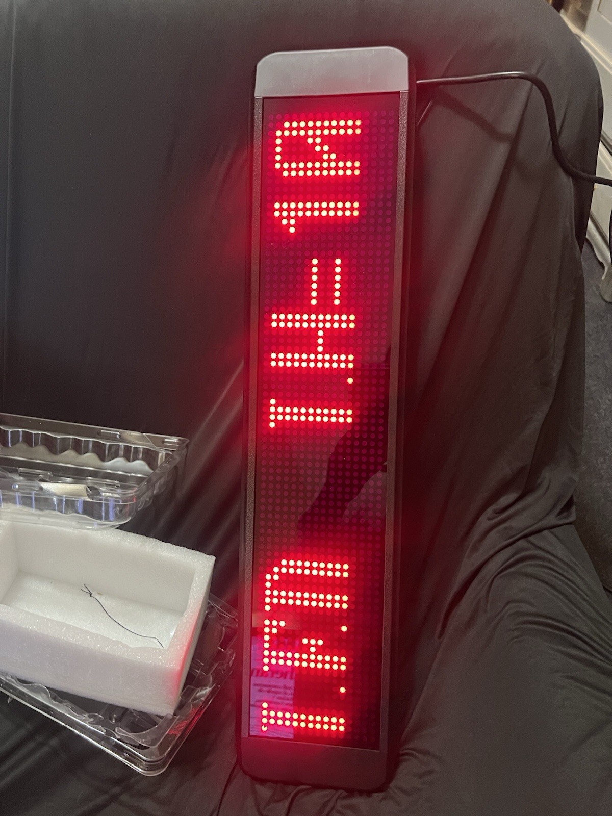 24 Inch LED Sign (AS-112R Retail Prize €550 Euros