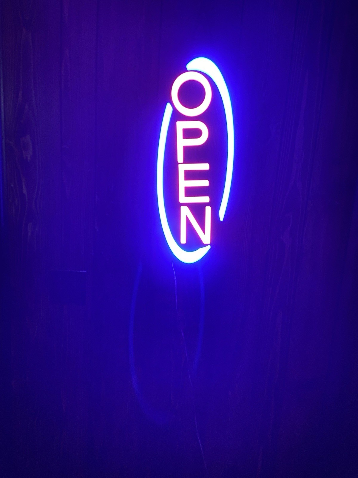 Open Sign For Business Mystiglo Horizontal Or Vertical Solid And Flashing