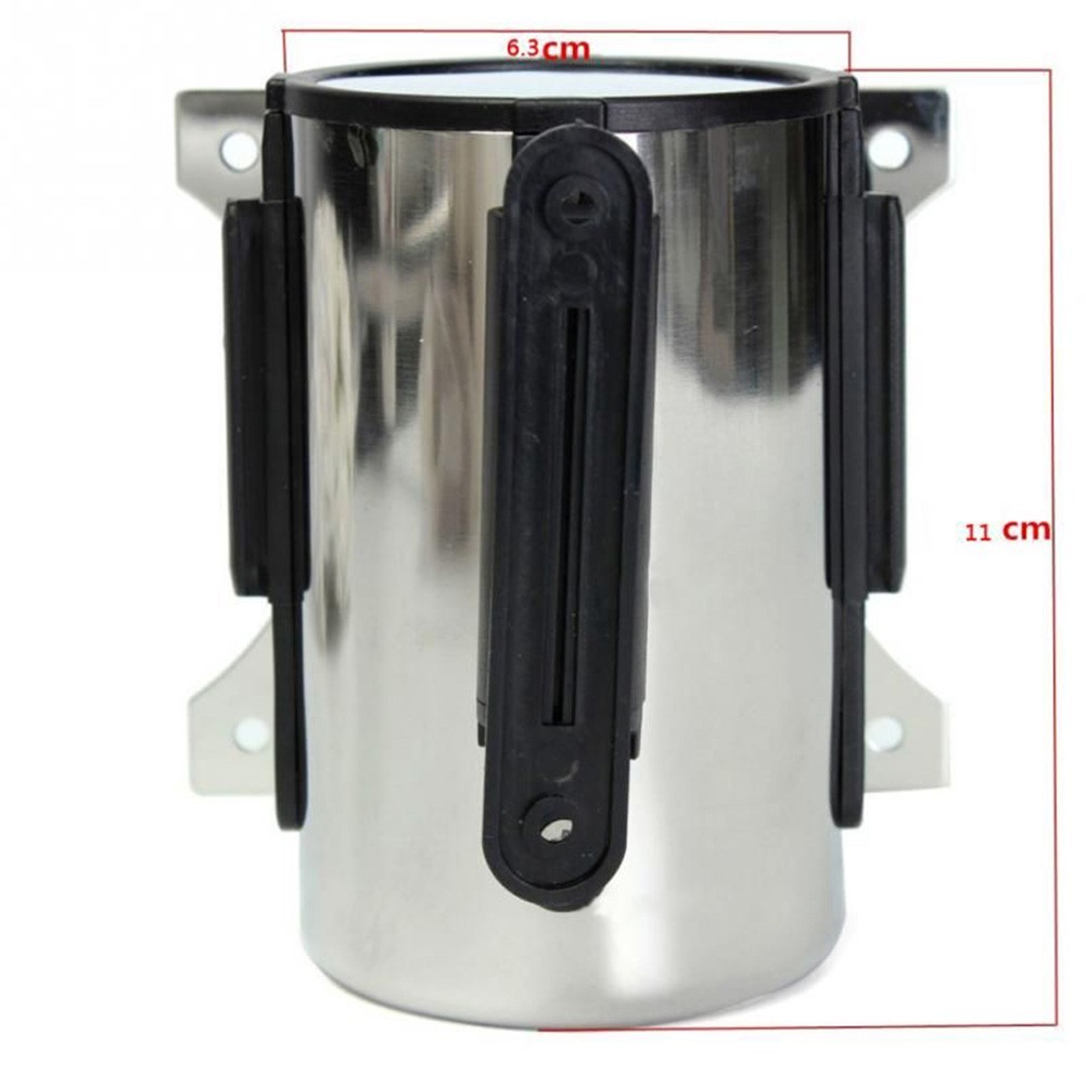 stainless Stanchion Queue Barrier Wall Mount Crowd Control Retractable shop