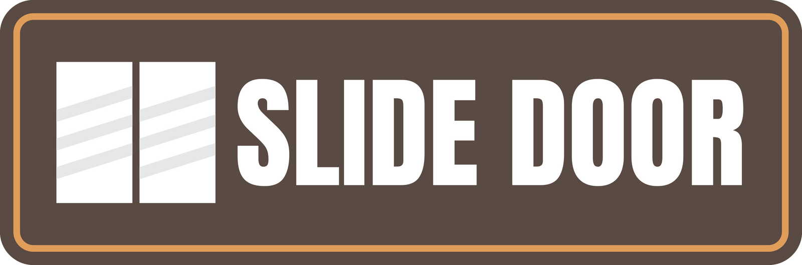 Standard Plus Slide Door Wall or Door Sign | Business and Workplace Signage