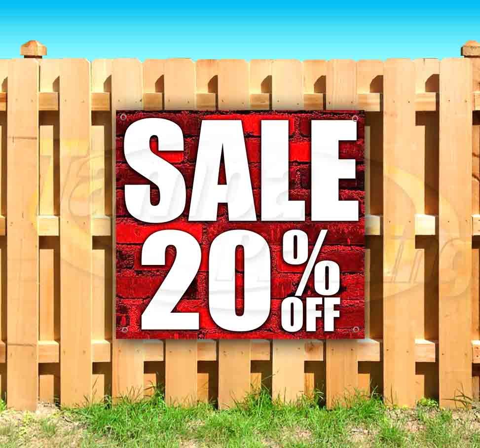 SALE 20% OFF Advertising Vinyl Banner Flag Sign Many Sizes USA BUSINESS