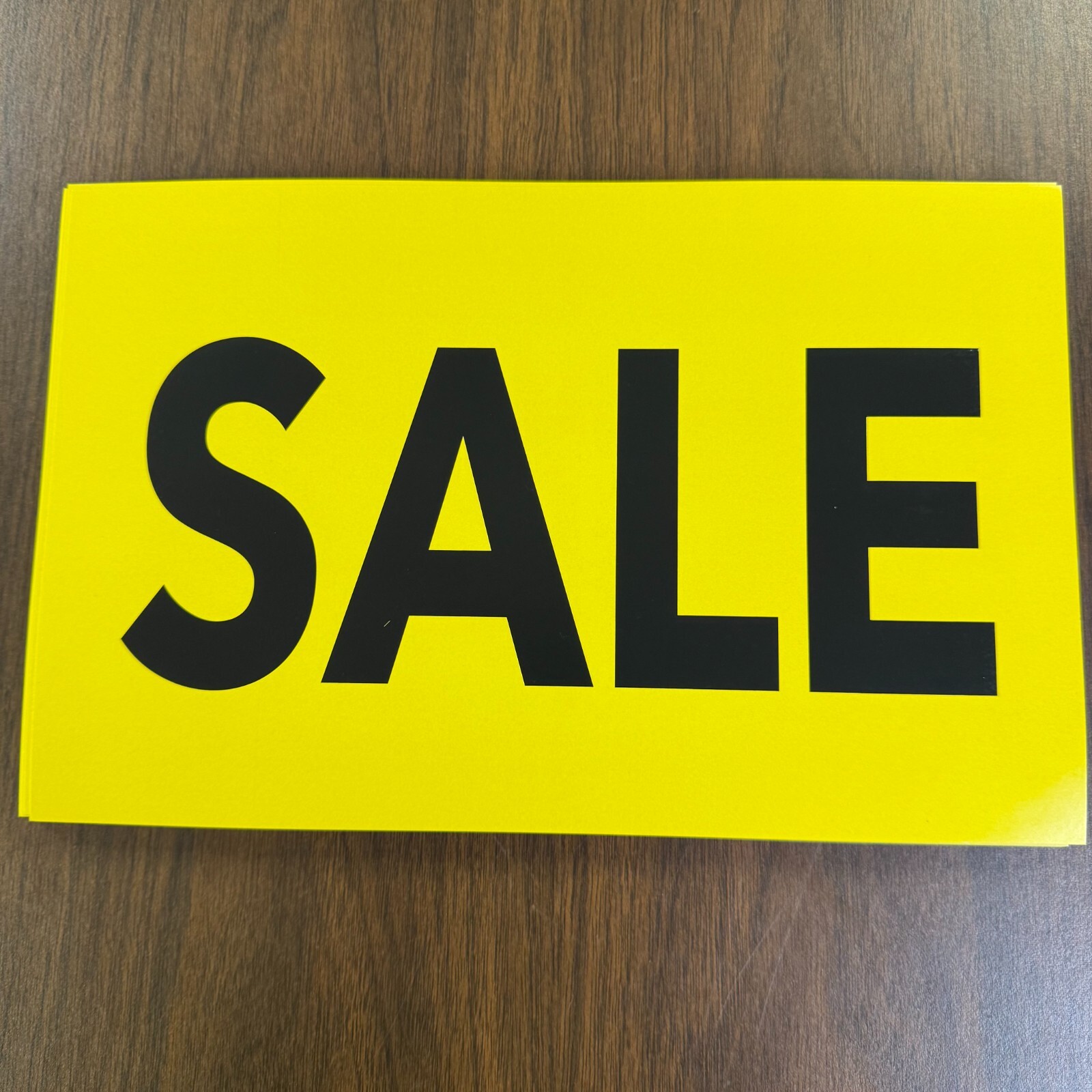 Sale Price Signs for Retail Displays-11&Prime;w x 7&Prime;H- 9 pieces