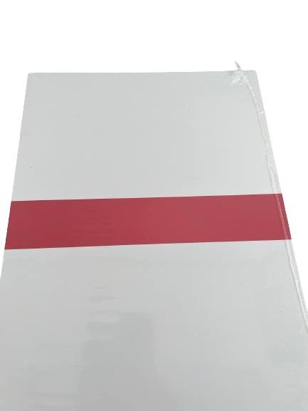 Retail Sale Poster Paper 11&Prime;x7&Prime; Red & White Sealed Original Packaging