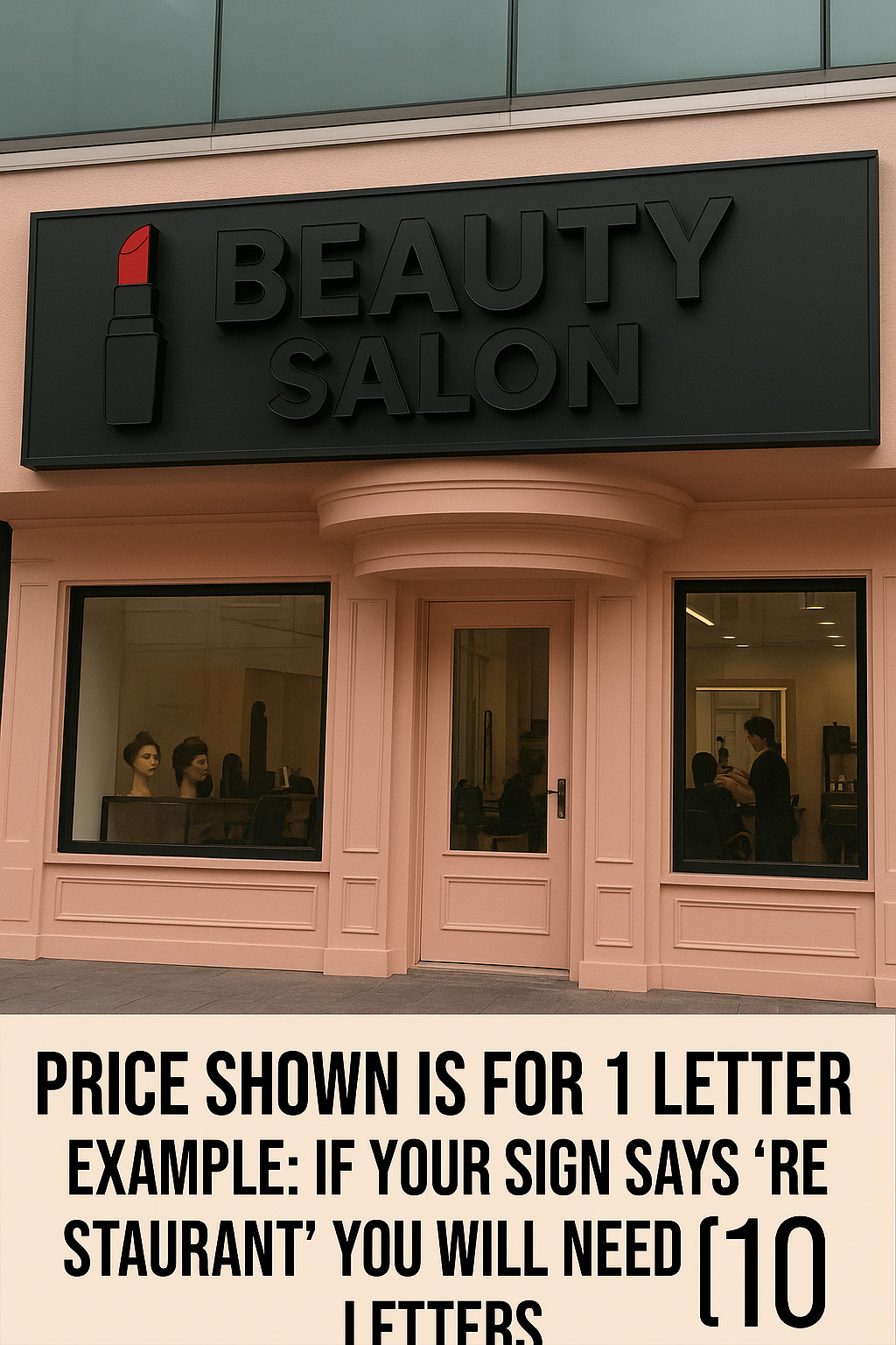 Jersey Barber Shop LED Channel Letters – Custom Outdoor Storefront Business Sign