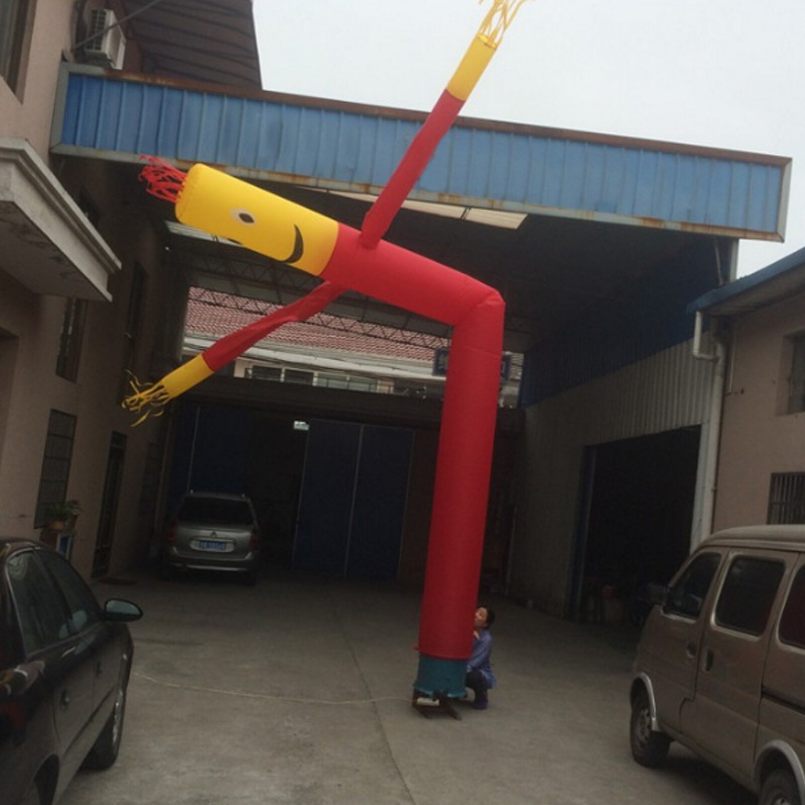 20ft/10ft Inflatable Tube Man Wacky Waving Flailing Arms Dancing Air Puppet