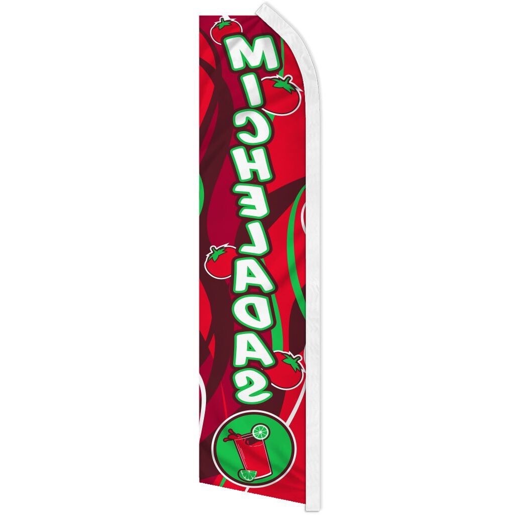 MICHELADAS advertising super flag polyester banner sign *POLE NOT INCLUDED*