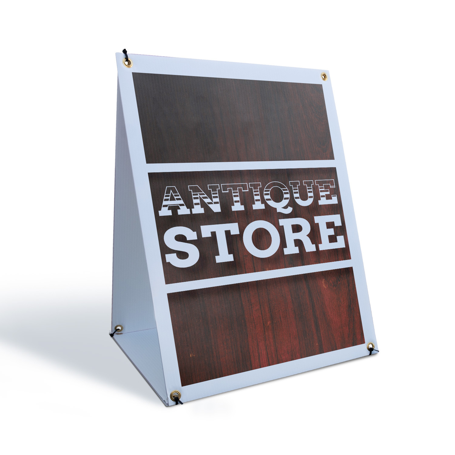 Antique Store A-Frame Sidewalk Sign Vintage Goods Collectibles Home Decor