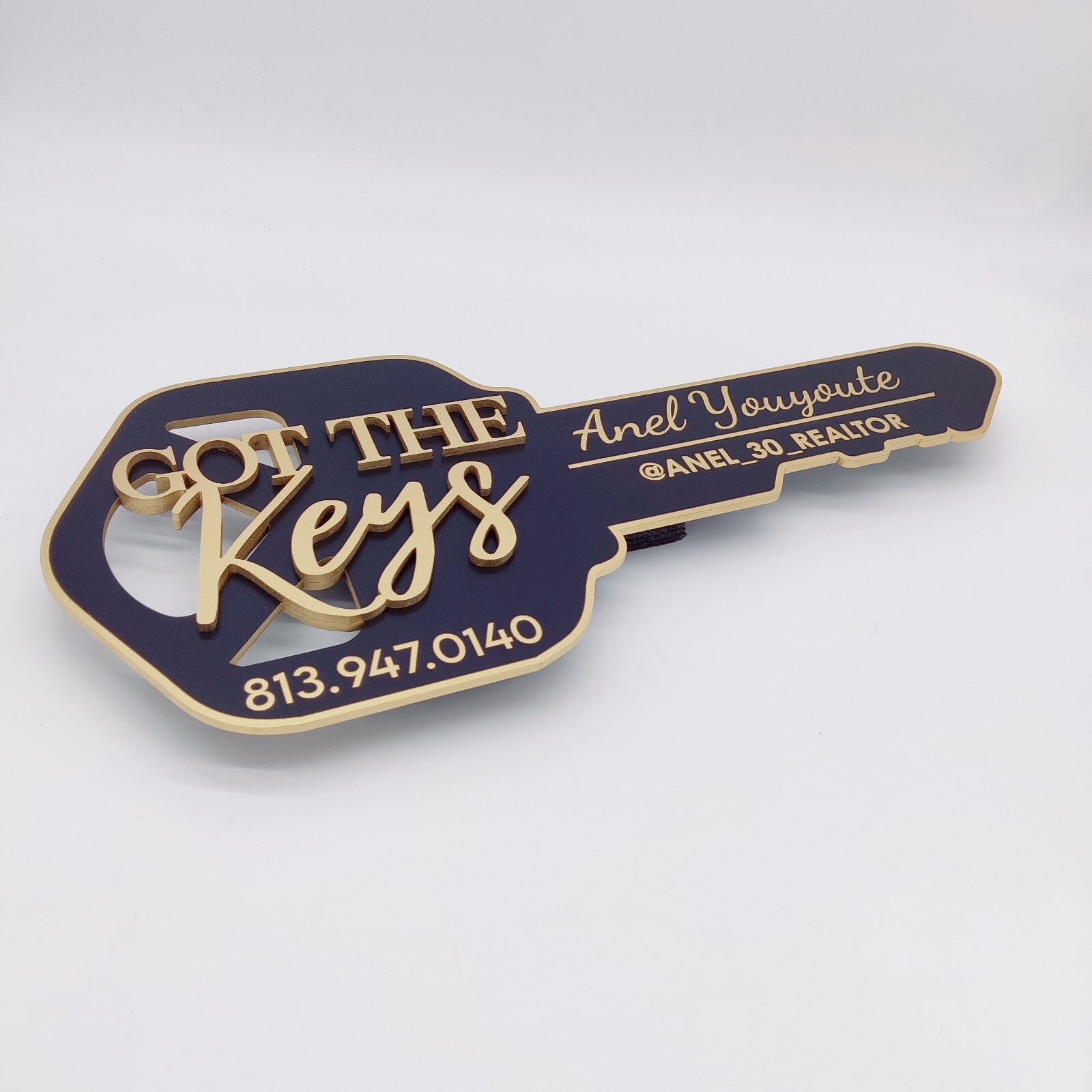Got The Keys Custom Key Sign Realtors Title Companies Social Media Props 3D