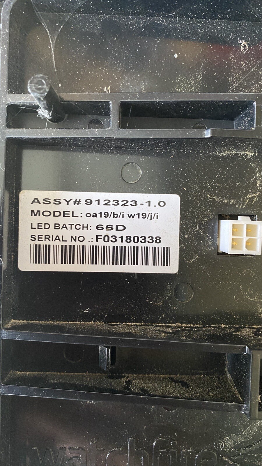 Watchfire LED Sign Panel Display 12×12 12” Assy# 912323-1.0 Model#oa19/b/i W19/j