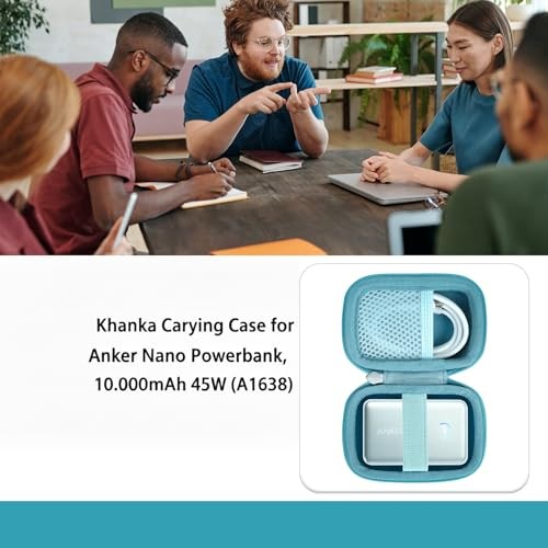 (Case only) Anker Nano Power Bank (10000mAh 45W retractable USB-C cable) Mobile