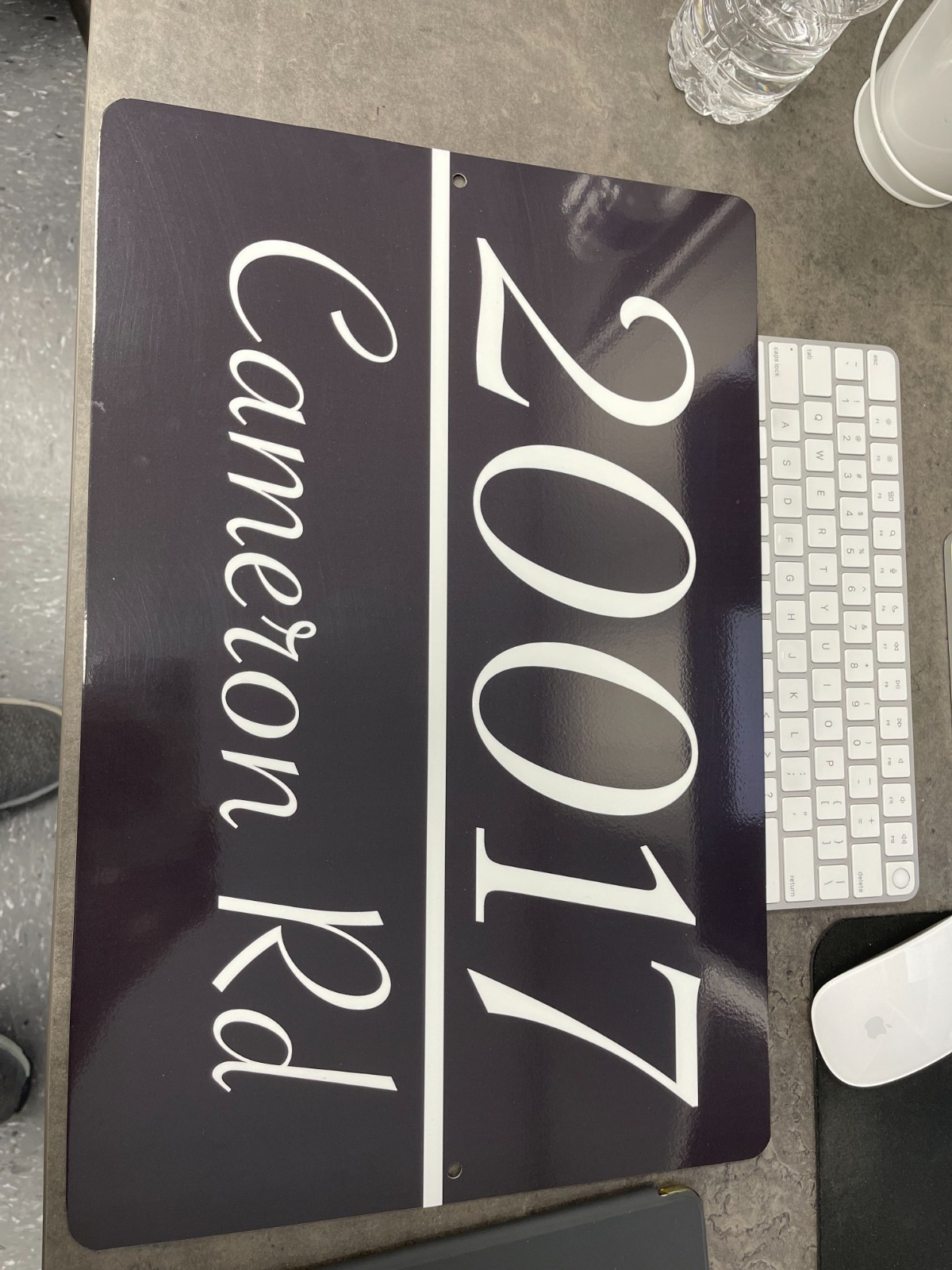 No Soliciting No Exceptions Sign Vinyl Aluminium PVC Magnet