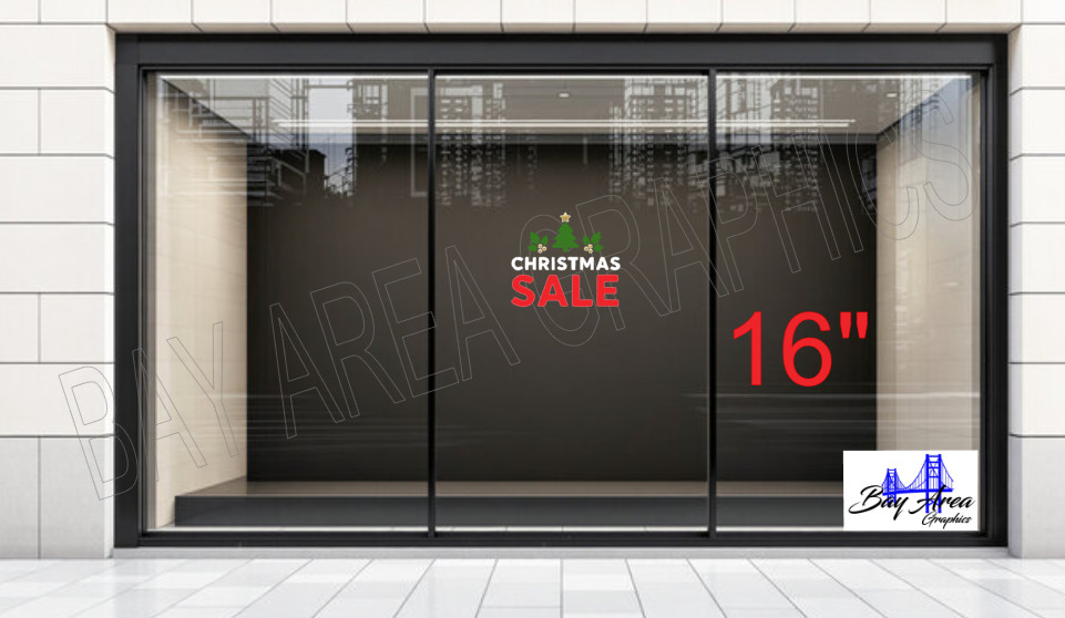 Christmas SALE Window Sticker Oracal 651 Outdoor Retail Vinyl Sign Waterproof🎄