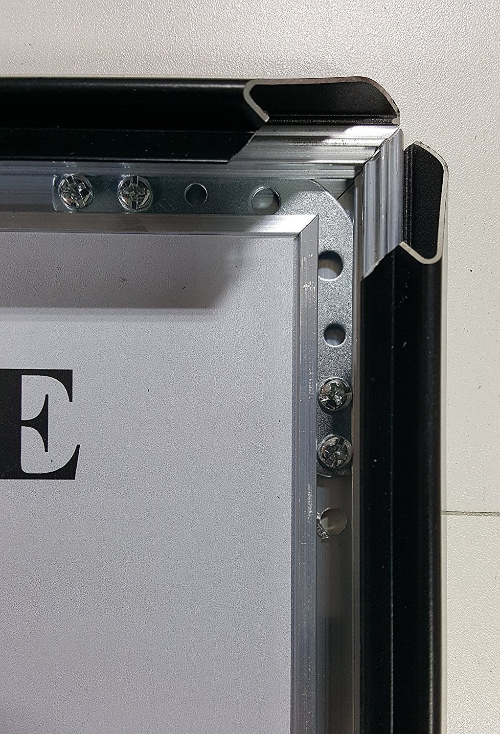 Black Snap Frame 8.5×11 Inches HEAVY DUTY -REF24-1027