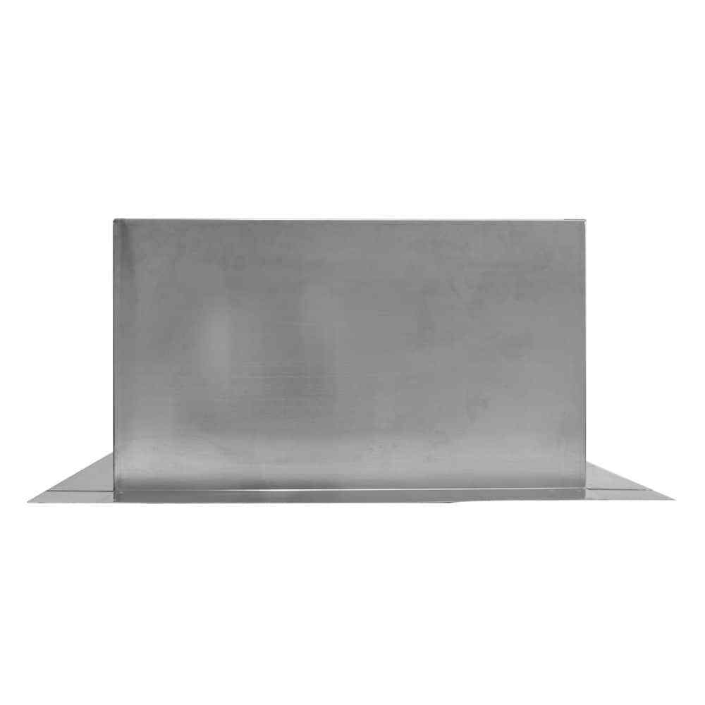 Aluminum Preassembled Roof Curb Box Is 21 In. Wide X 21 In. Long X 12 In. High