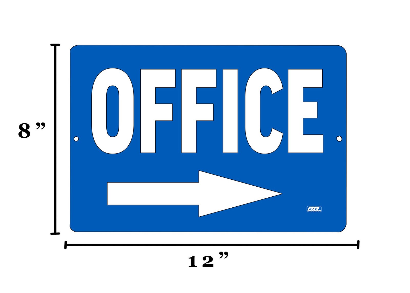 Rogue River Tactical Office Arrow Right Metal Tin Sign Business Retail Store …