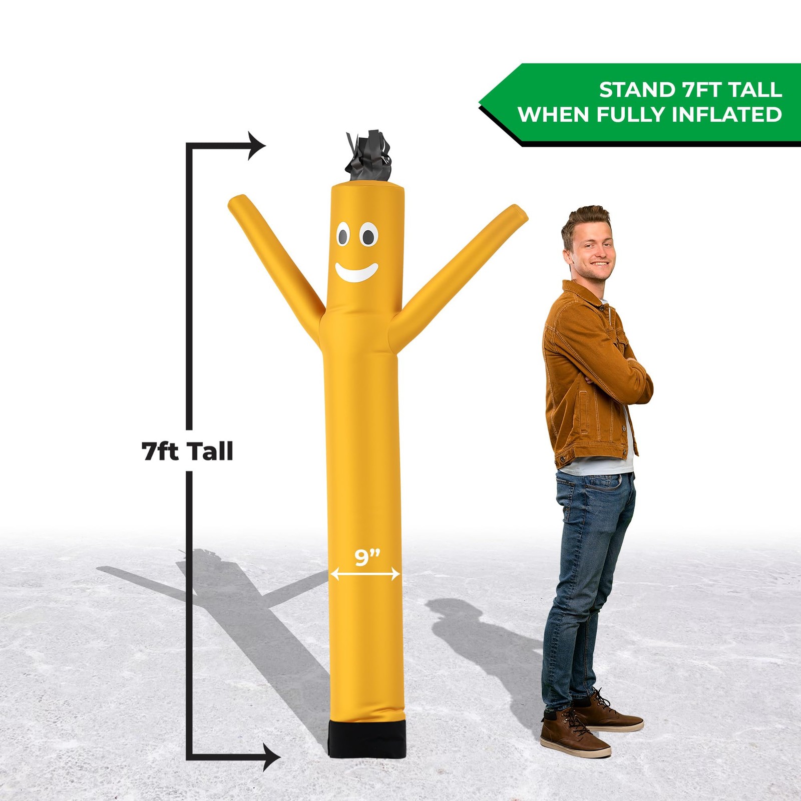 Lookourway Air Dancers Wacky Waving Inflatable Tube Man Attachment – 6 Feet