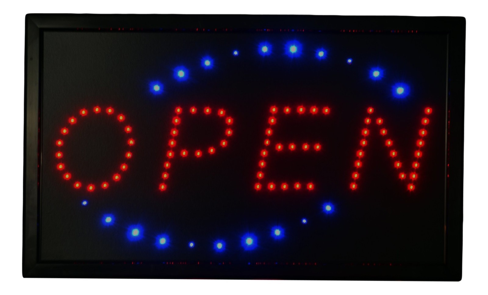 Large LED Light Open Sign 22&Prime;x13&Prime; Business Motion Light Open Sign On/off Swit…